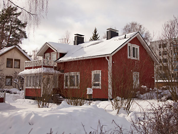 Seittem&auml;nmiehenkadun ja Martinkadun kulma